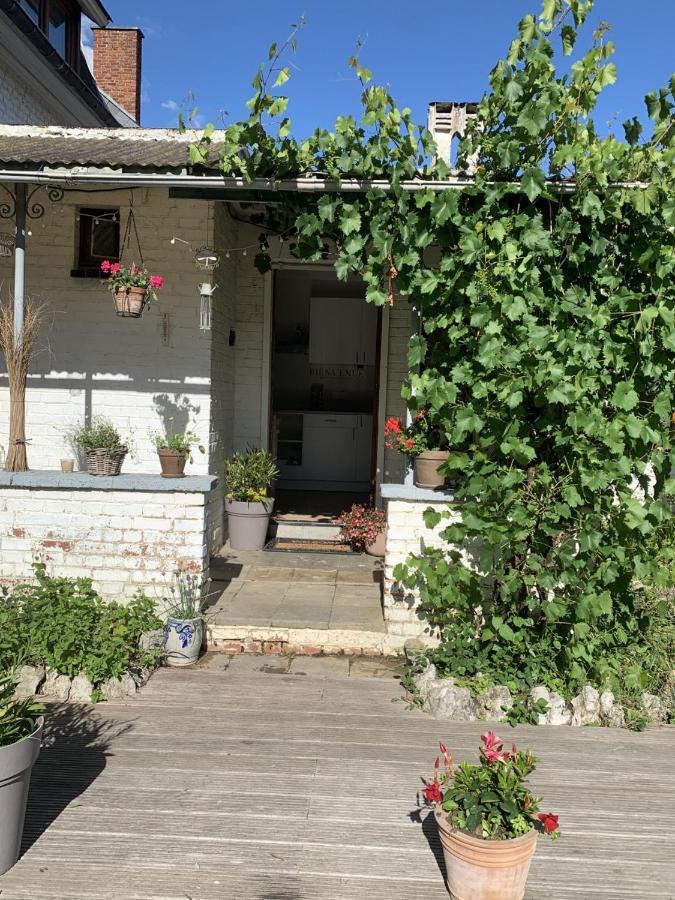 Gîte: À la courbe du fleuve Godinne Exterior foto